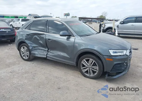 2018 Audi Q3 2.0T Premium/2.0T Sport Premium z USA, uszkodzony, nr VIN WA1JCCFS9JR033639